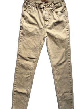 Judy Blue Size 11/30 Light Tan skinny jeans - Classic Five-Pocket